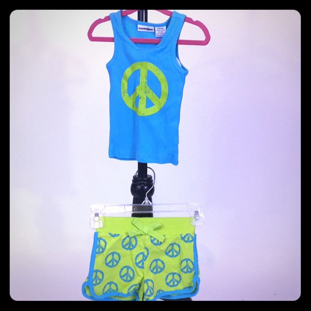 Baby R Us Tank and Shorts Set - Size 6-9 mo - NWT